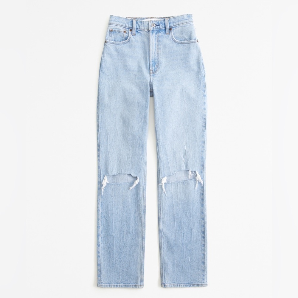 Abercrombie & Fitch '90s Straight Ultra High Rise Jeans - Picture 7 of 10